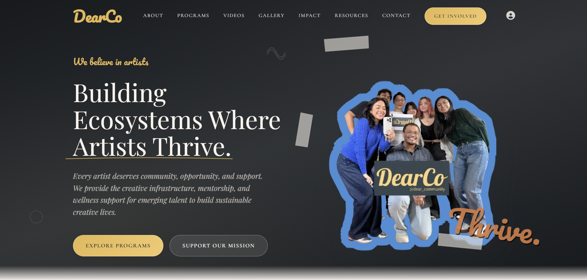 Building the Digital Home for an Artist First Creative Ecosystem