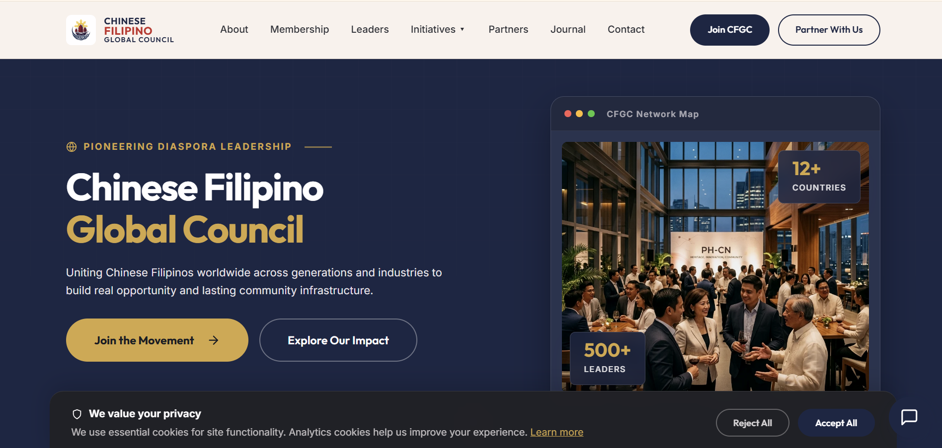 Building the Digital Home for a Global Chinese Filipino Institution